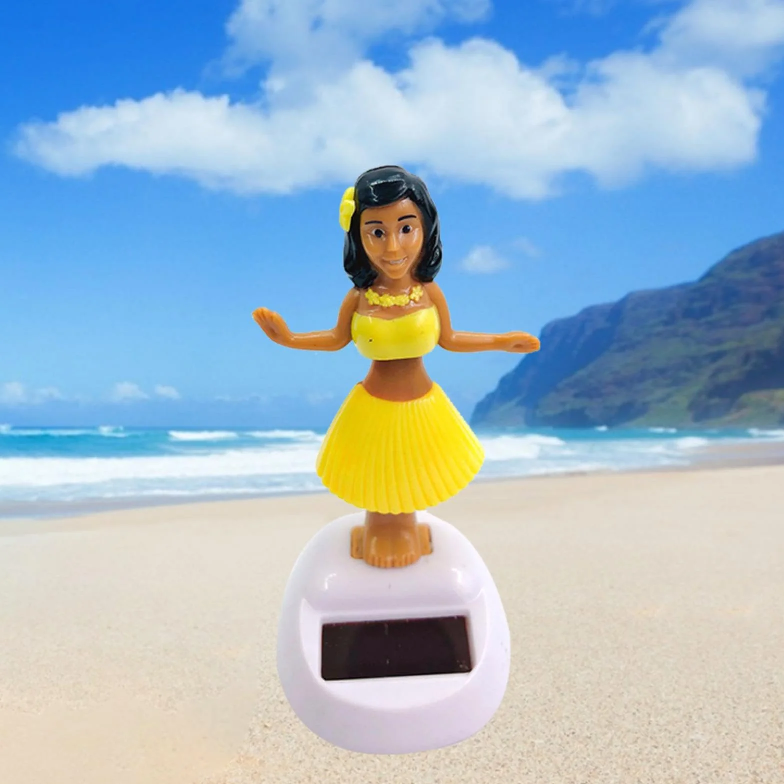 Figure danzanti solari di Dtaigou | Giocattoli per bambine ad energia solare - Figure bobblehead solari per cani Ballerini per figure da crcotto, ornamenti interni per auto per bambini, per la decoraz