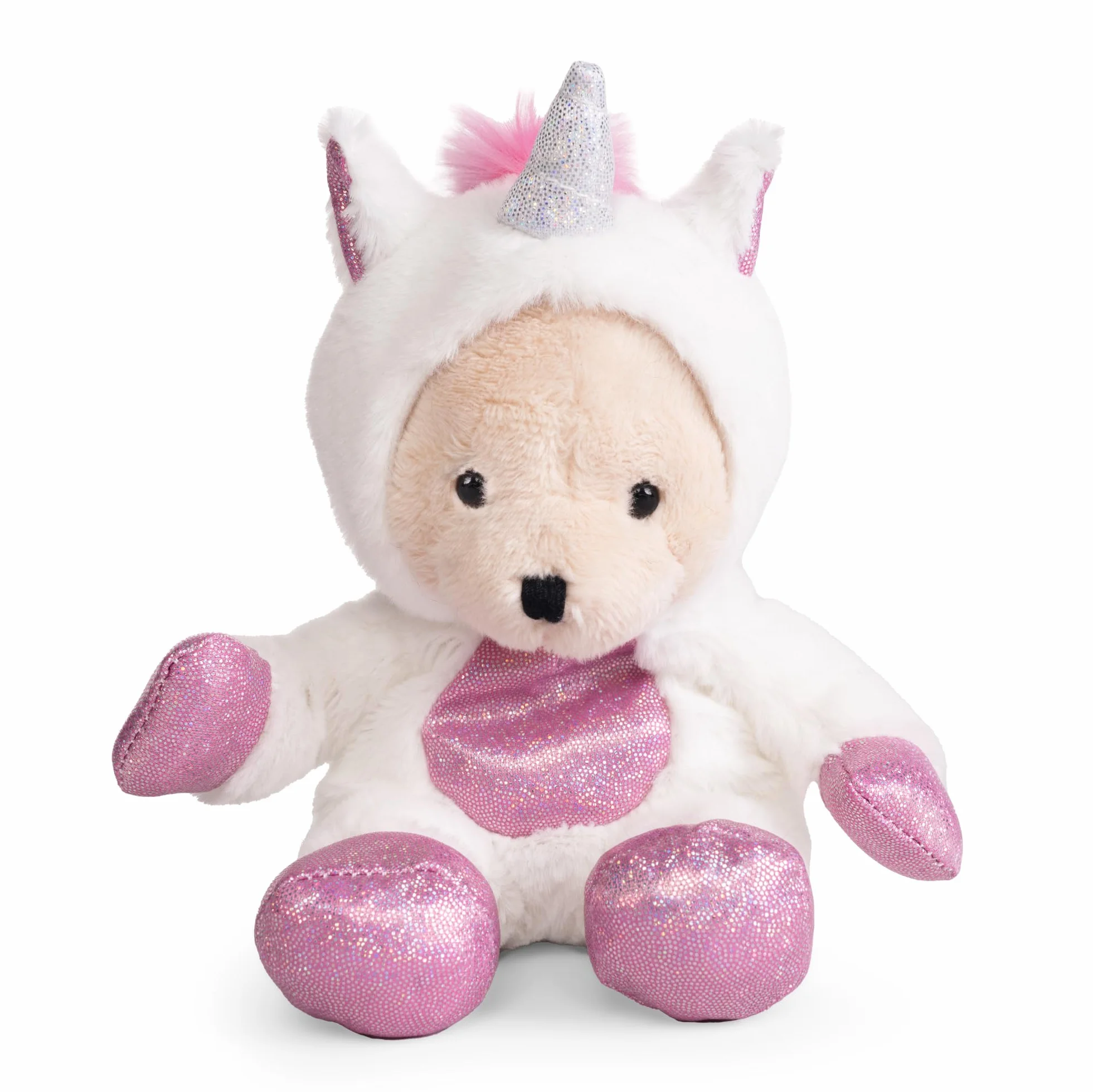 Living Nature LITTLE Play Unicorno Bianco Peluche – Giocattolo Fantasia per Bambini e Adulti, Giocattolo Morbido e Coccoloso