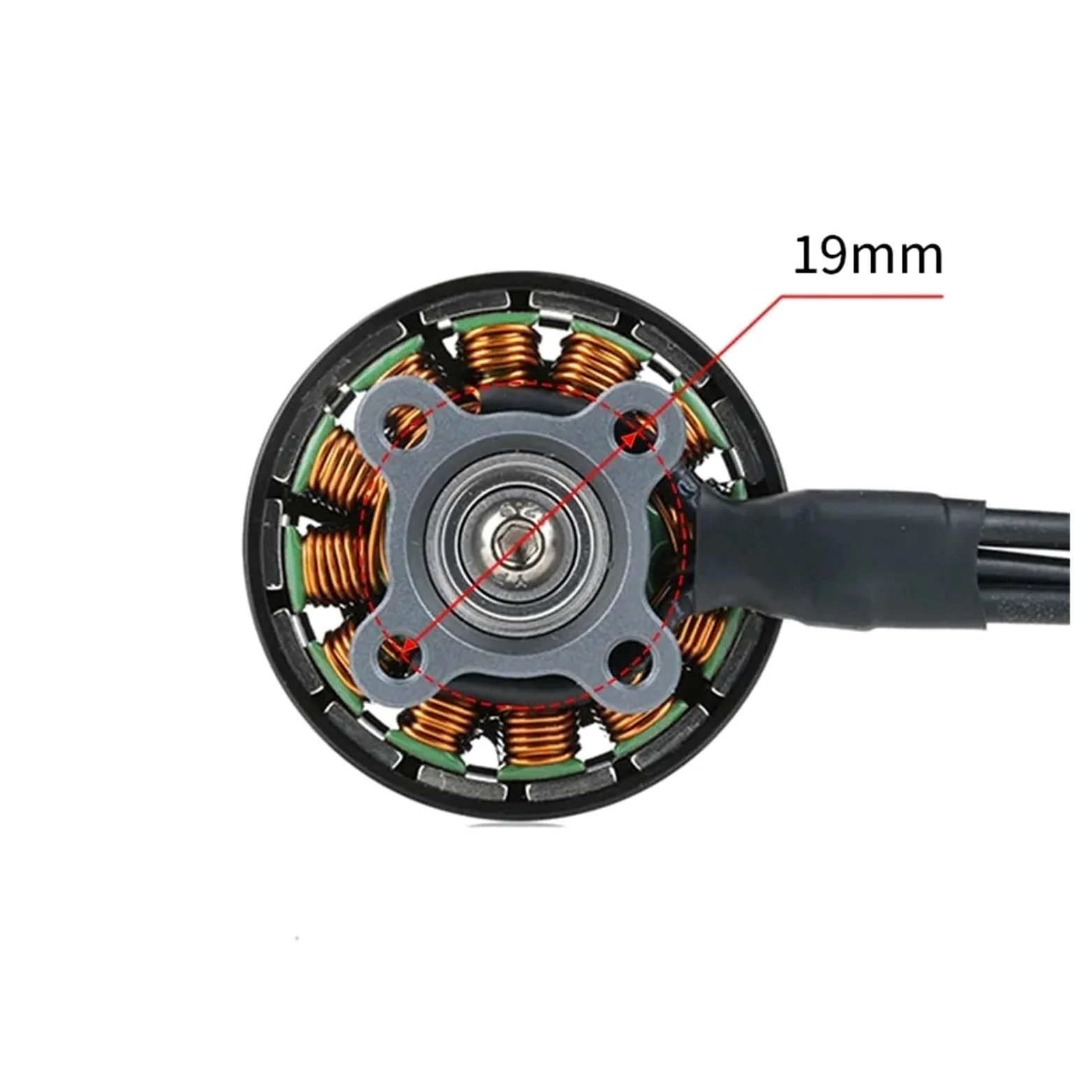 Motore brushless 2807 1300KV per drone a lungo raggio da 7 e 8 pollici | Motore in metallo per fotografia aerea e carichi elevati su droni da 7 e 8 pollici