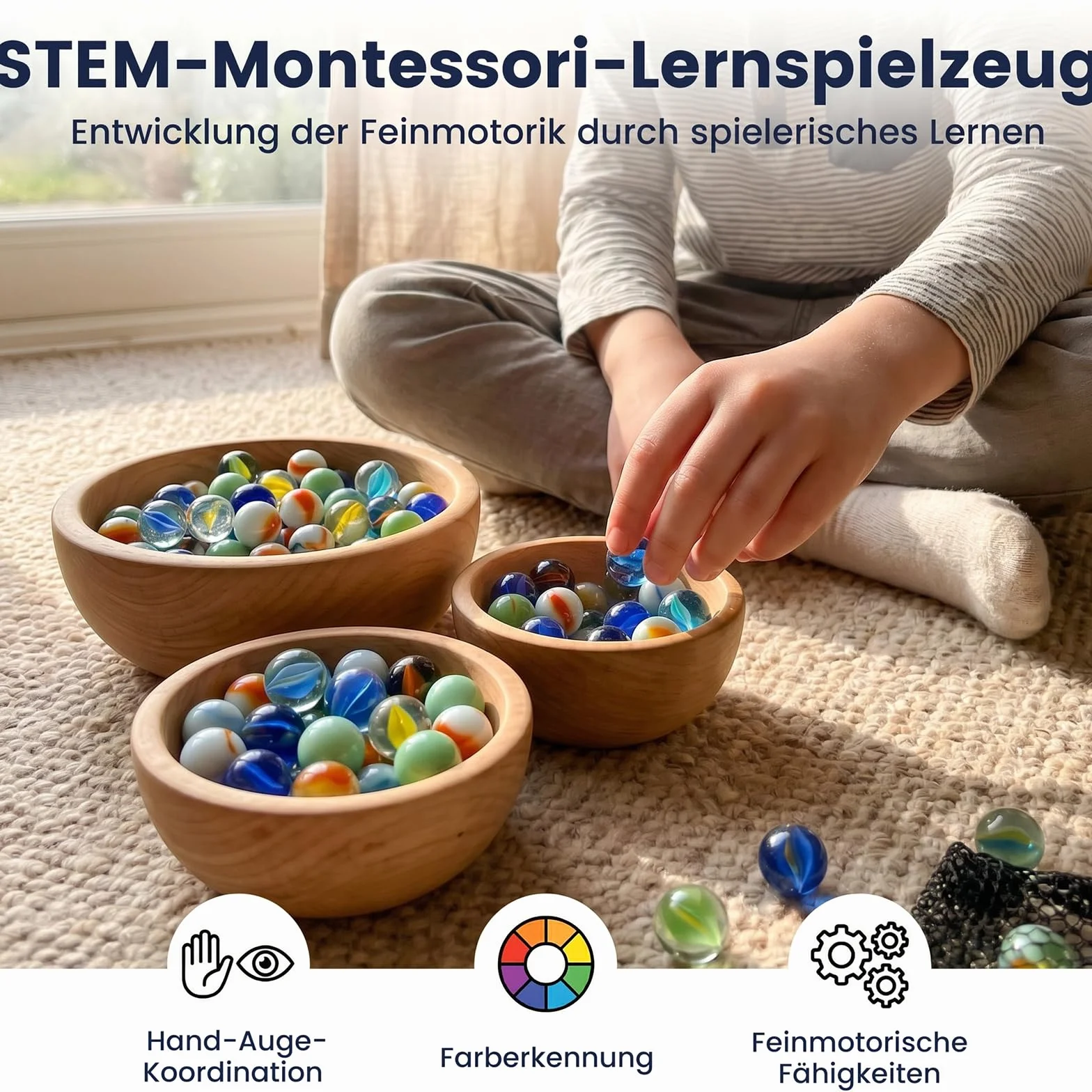 160 biglie di vetro 16 mm colorate motivi unici per giochi bambini decorazioni fai da te colori misti