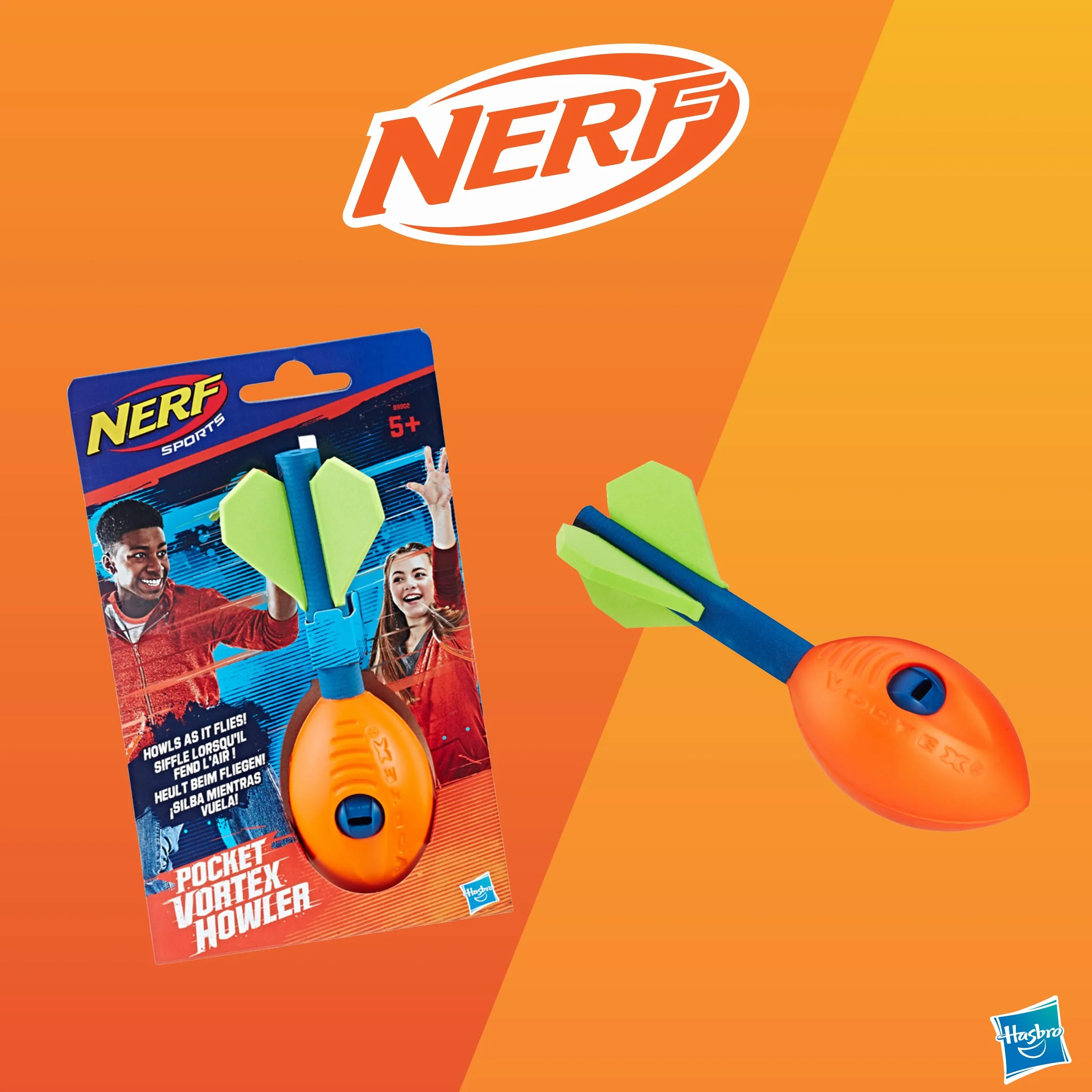 Hasbro Sorpresovo Nerf 2024 - Uovo con sorprese, Include Blaster e Set di bersagli, dagli 8 Anni in su