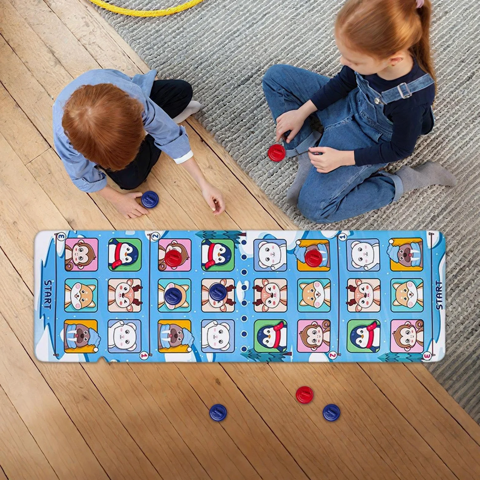 Gioco Curling,Set Combinato Bowling Per Tavolo | Divertente e Portatile per Tutti Appassionati Amici Famiglia Adulti Bambini