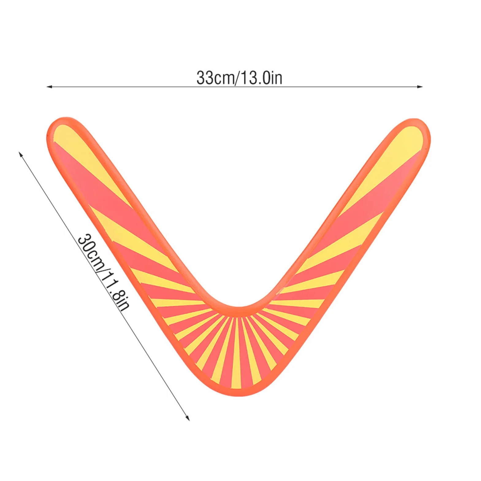 Boomerang in Legno a Forma di V, Giocattolo Sportivo Classico All'aperto, Realizzato in Materiale di Legno, Adatto per attività All'aperto
