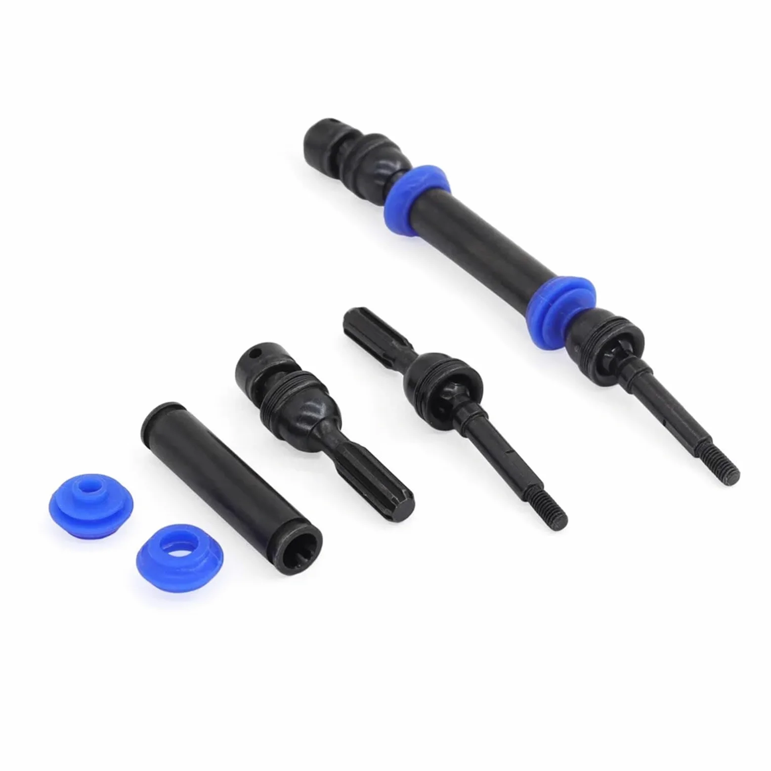Per Traxxas Per Slash Per Rustler Per Stampede Per Hoss 1/10 In Acciaio Temprato Anteriore Posteriore Albero Motore CVD Trasmissione RC Parti Automobili Ricambi Modellini RC