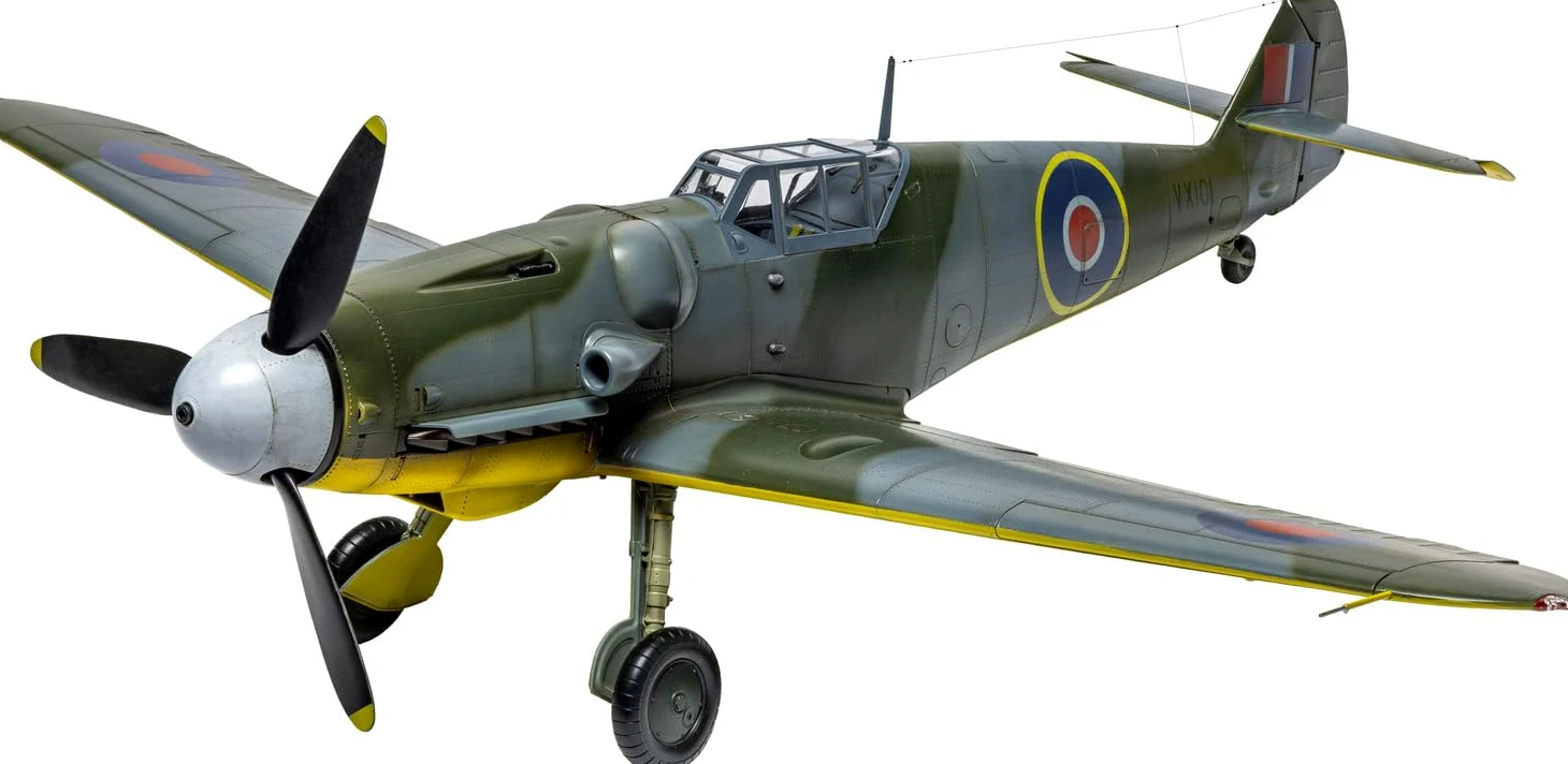 Kit di modellismo aereo in plastica AIRFIX - A17003 Messerschmitt Bf109G-5/6 per adulti e bambini dagli 8 anni in su, il set include sprue e decalcomanie - Modellismo aereo in scala 1:72