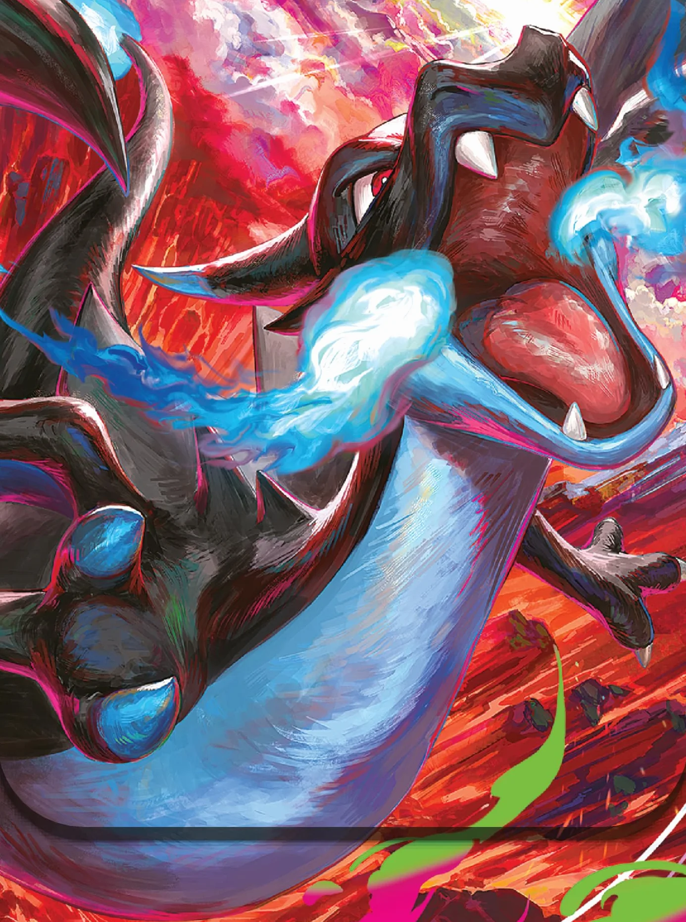 Pokémon GCC: Collezione Ultra Premium Mega Charizard X-ex con 2 carte olografiche, 18 buste espansione e accessori premium