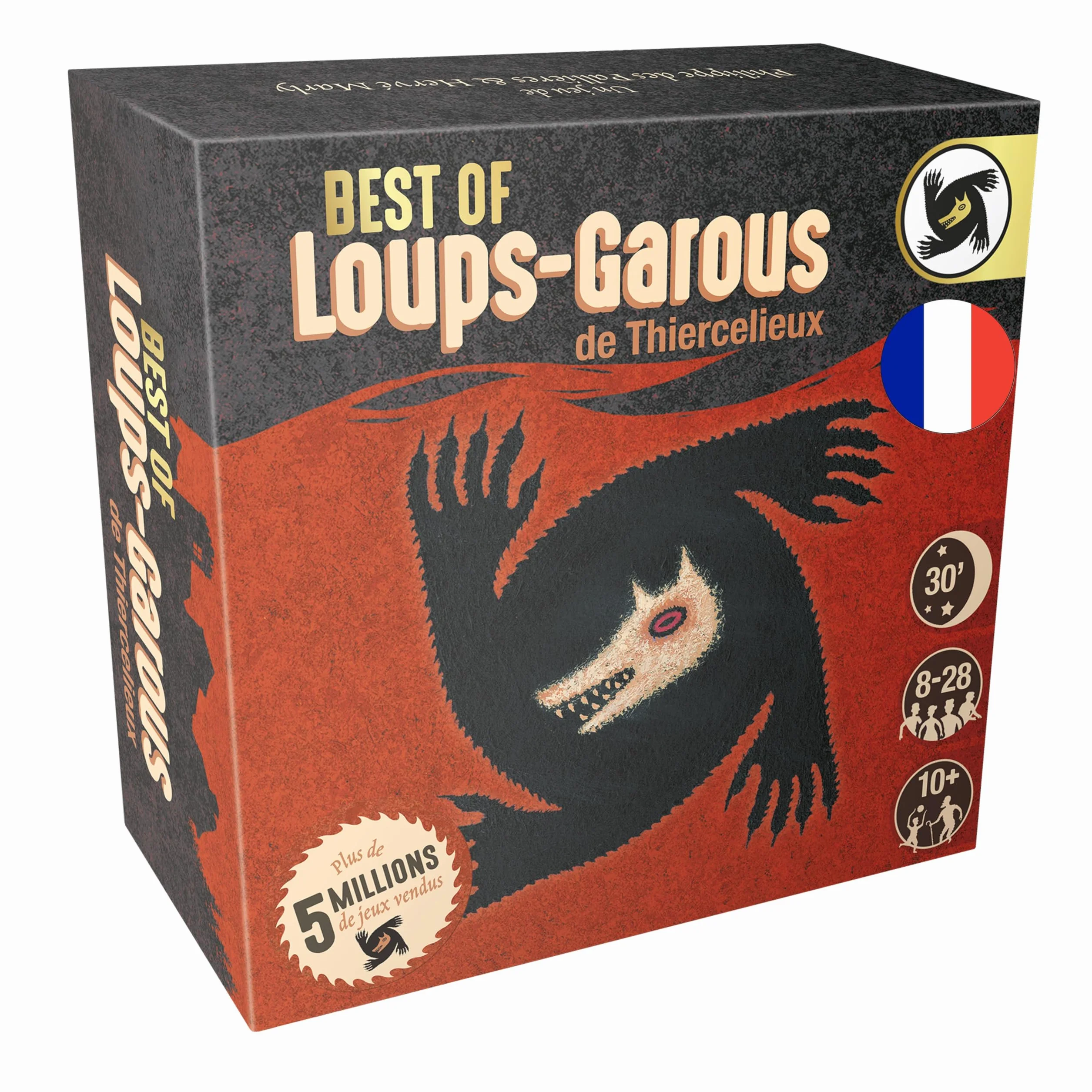 Asmodee - Gioco di Atmosfera - I Loups-Garous di thiercelieux - versione francese