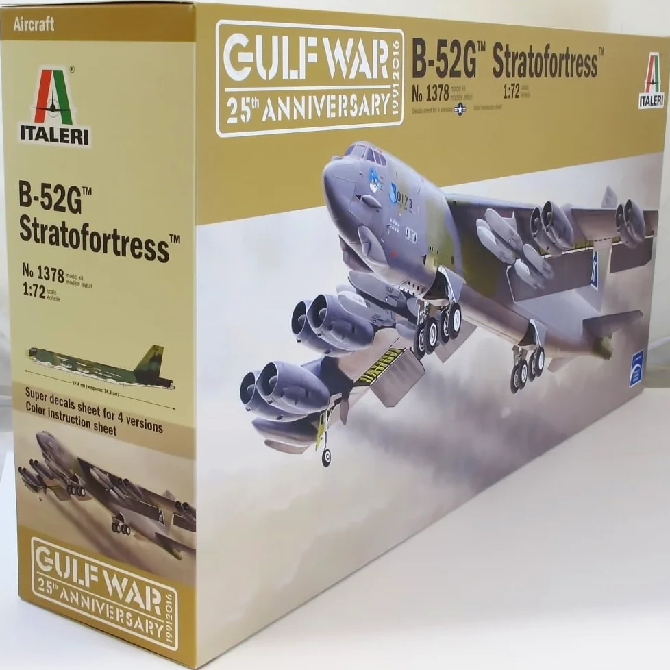 Italeri 1378 - B-52g Stratofortress Gulf War Model Kit Scala 1:72