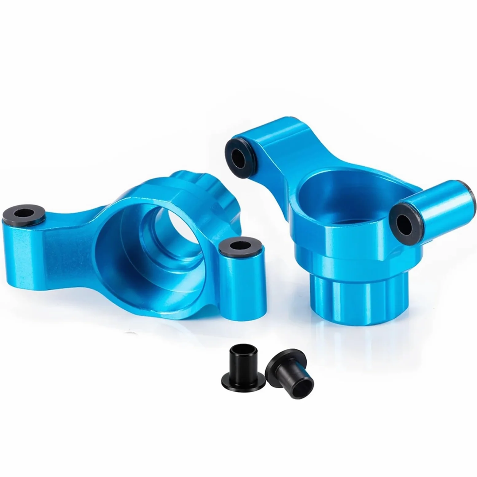 Per Tamiya Per TT02 1/10 RC Drift Auto Posteriore In Lega Di Alluminio Nocche Dello Sterzo Carrier Mozzo Asse Tazze Parti Ricambio Ricambi Modellini RC