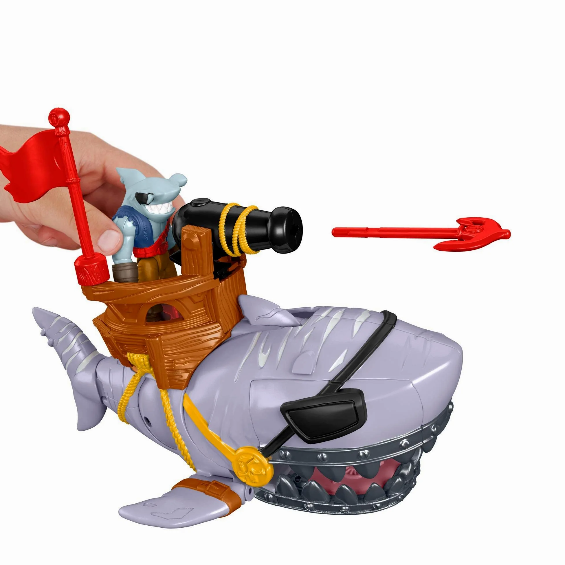 Fisher-Price Imaginext Pirate Mega Mouth Shark by Fisher-Price
