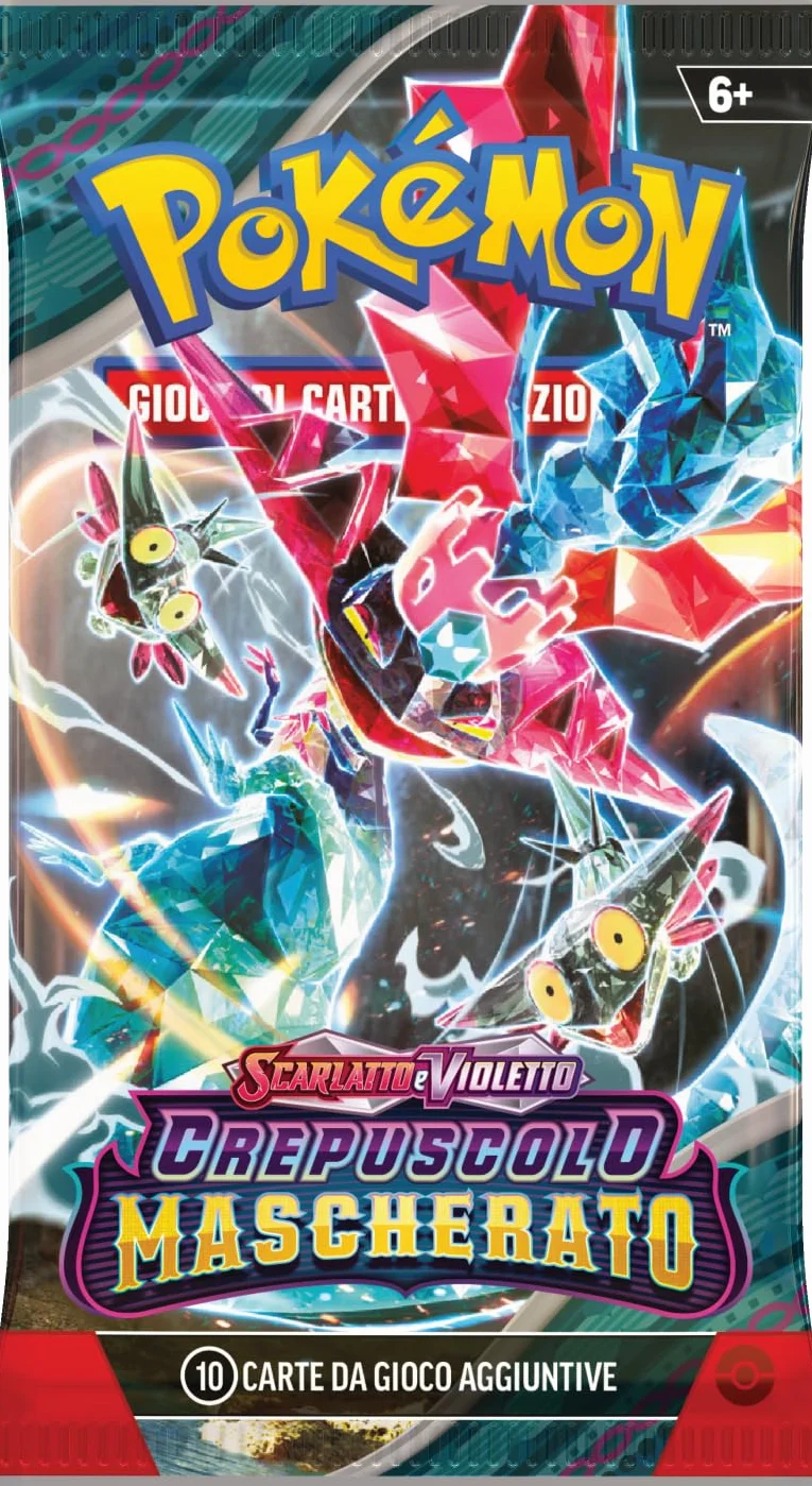 Pokémon GCC Set Allenatore Fuoriclasse Crepuscolo Mascherato Scarlatto e Violetto - Ogerpon Maschera Turchese