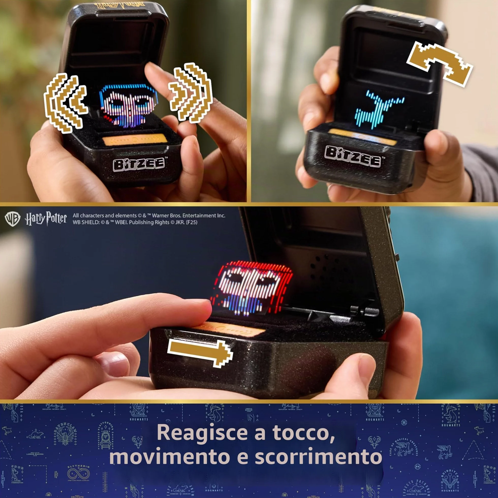 Bitzee Harry Potter Amico Digitale Interattivo 20 Maghi Personaggi Giocattolo 5+ Anni