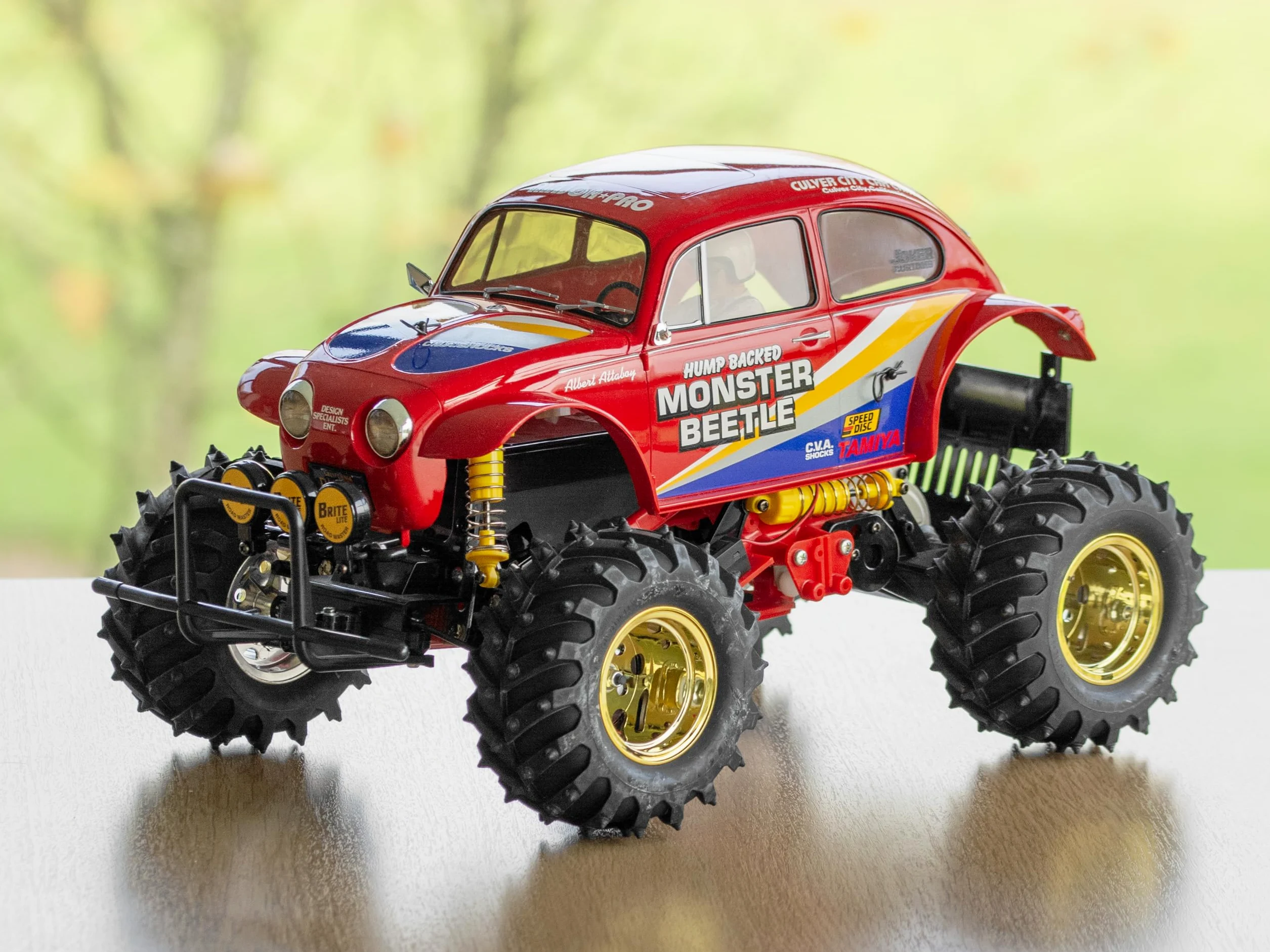 TAMIYA 300058618 - Monster Beetle 2015 radiocomandato, scala 1:10