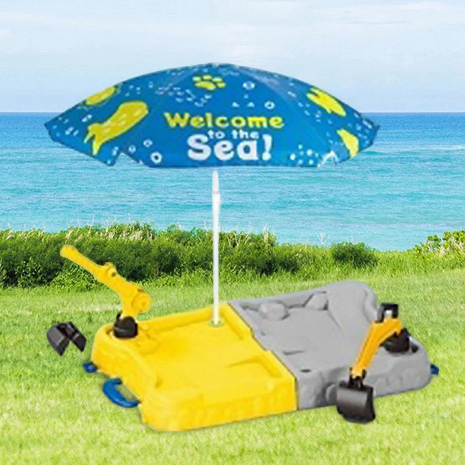 Sabbiera per Bambini, Set di Gioco sensoriale per attività all'aperto, Giocattolo da Costruzione per Spiaggia, Scatola Giochi per Parco Giochi in
