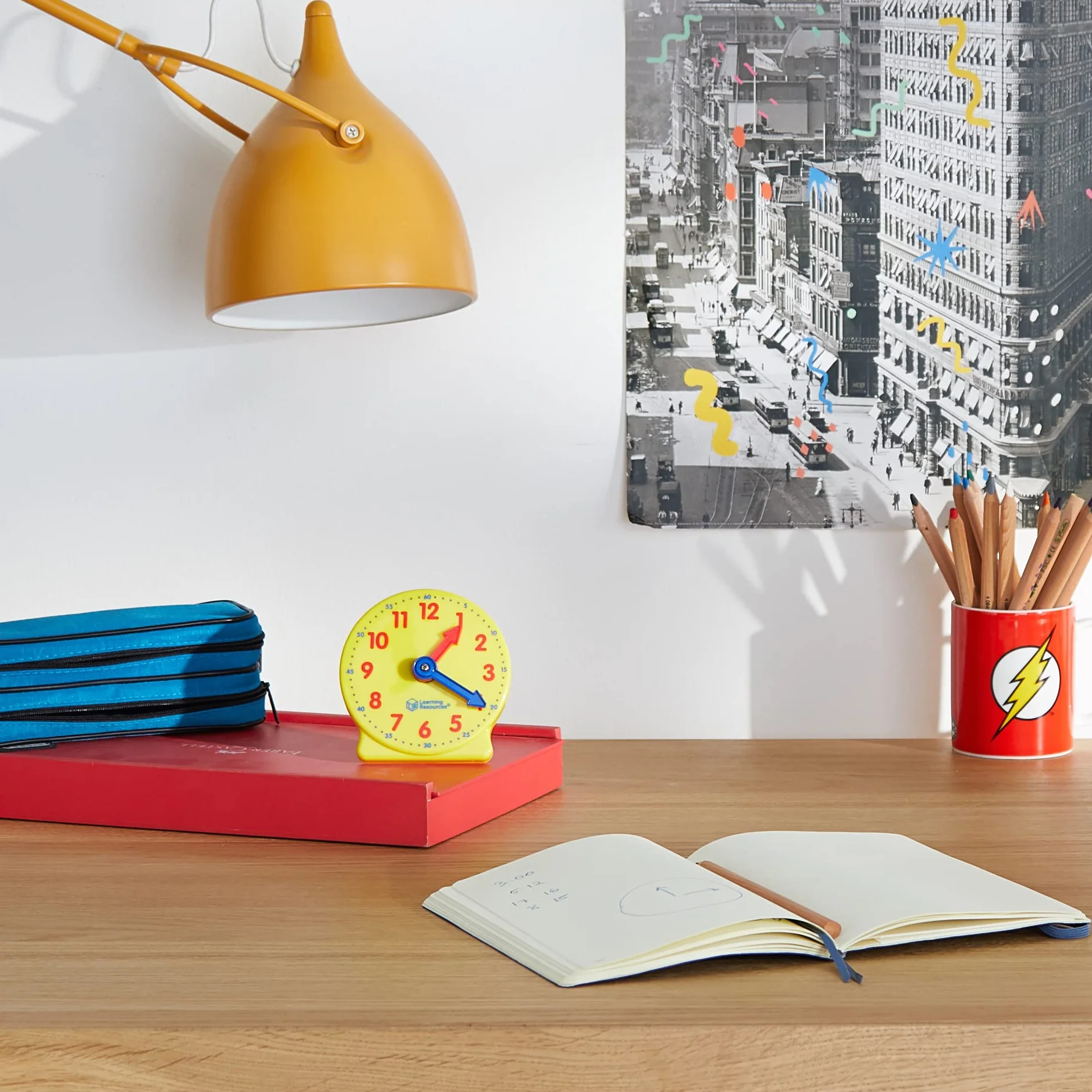 Learning Resources Mini Orologi Big Time, Pacchetto Intelligente per l’apprendimento Individuale della Matematica in Classe, dai 5 Anni in avanti