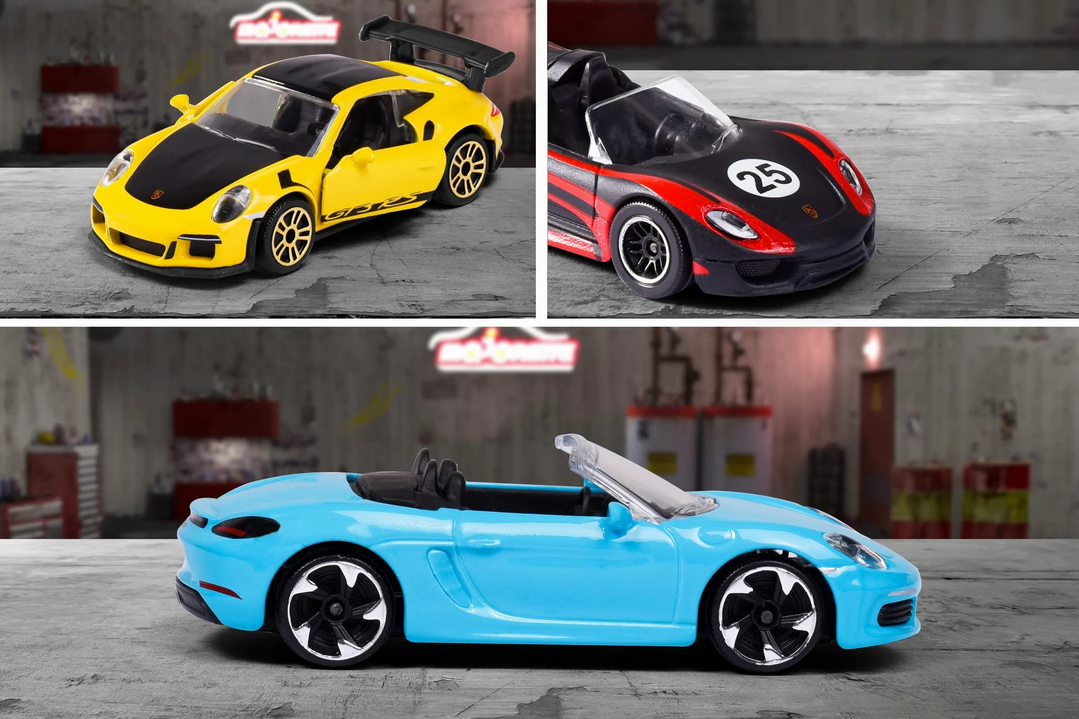 Majorette - Porsche Discovery Pack 20+2 Auto, 212058601, + 3 anni, scala 1:64