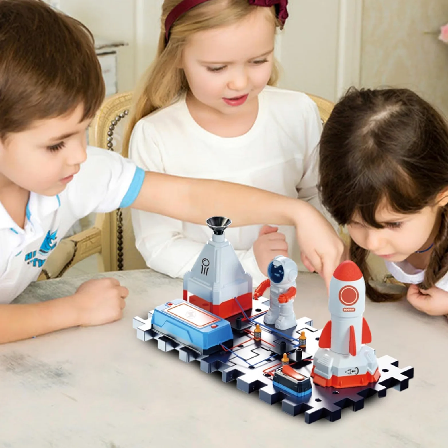 Kit Scientifici Circuiti per Bambini Laboratorio Scientifico per Bambini | Costruttivi di Fisica per Bambini 7-14 Anni con Giochi di Apprendimento