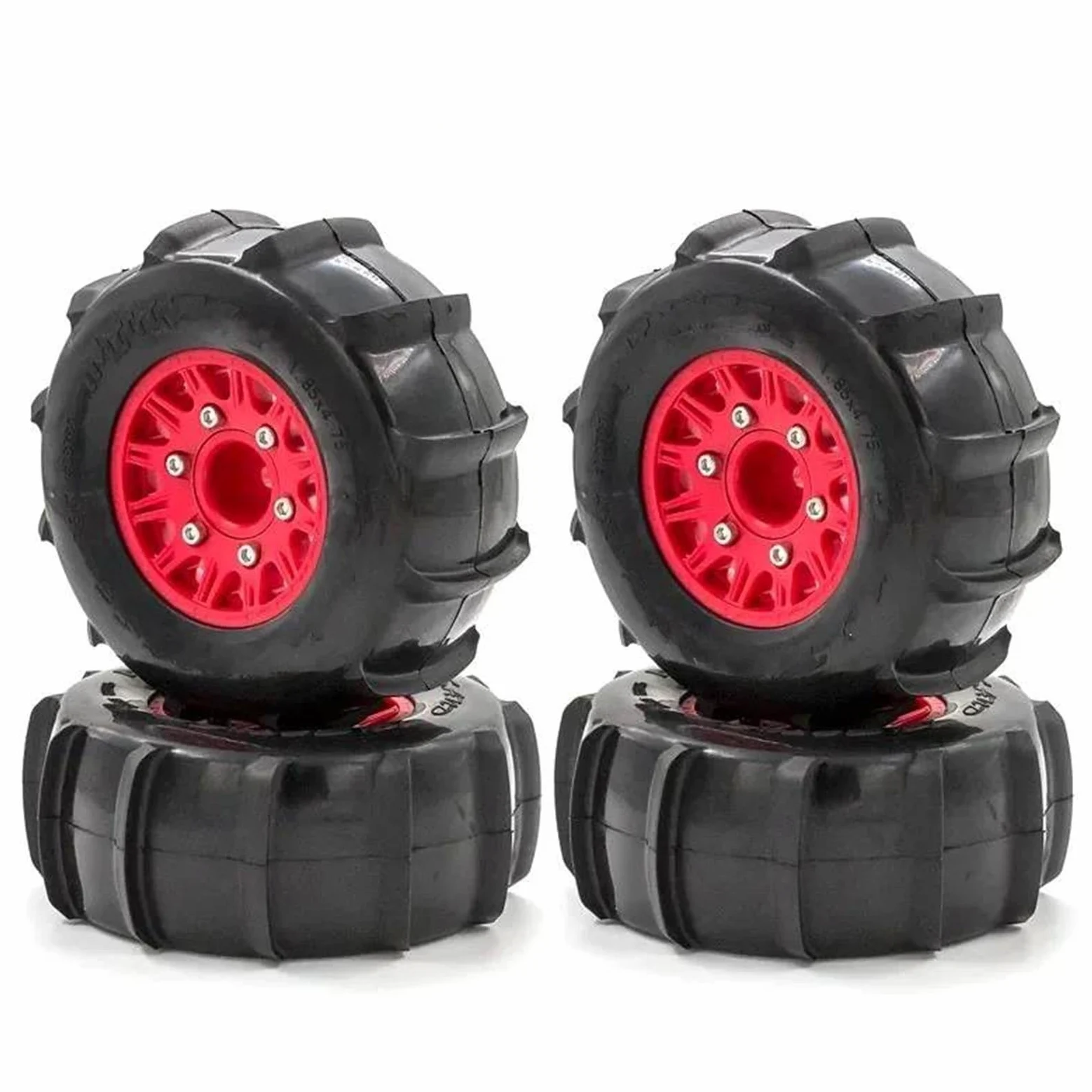 Compatibile Con Traxxas Per Slash Per Huanqi 727 E-revo 116mm Pneumatico Rc Modello Di Auto Carta Breve Generale Sabbia Pneumatici Adattatore 12/14/17mm