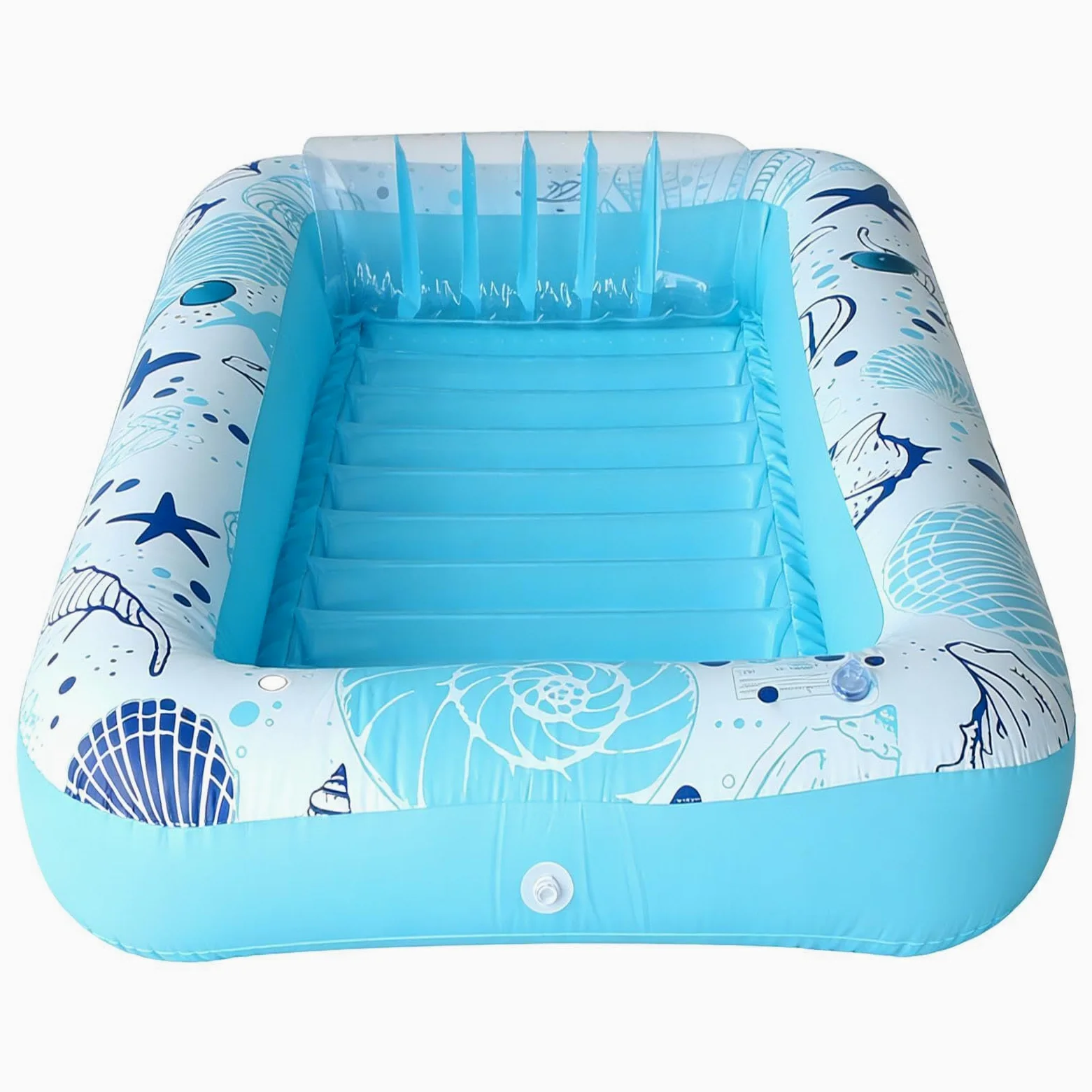 Galleggiante per piscina, zattere da piscina, lettino ricreativo in acqua con portabicchieri, zattera per prendere il sole per vacanze resort spiaggia lago estate adulti famiglie
