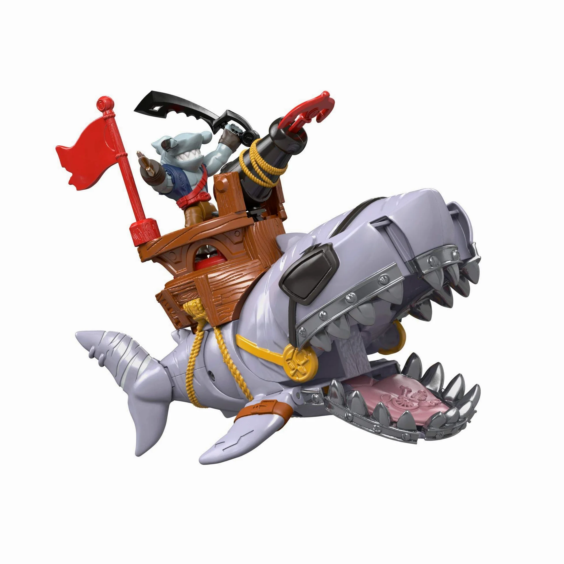 Fisher-Price Imaginext Pirate Mega Mouth Shark by Fisher-Price