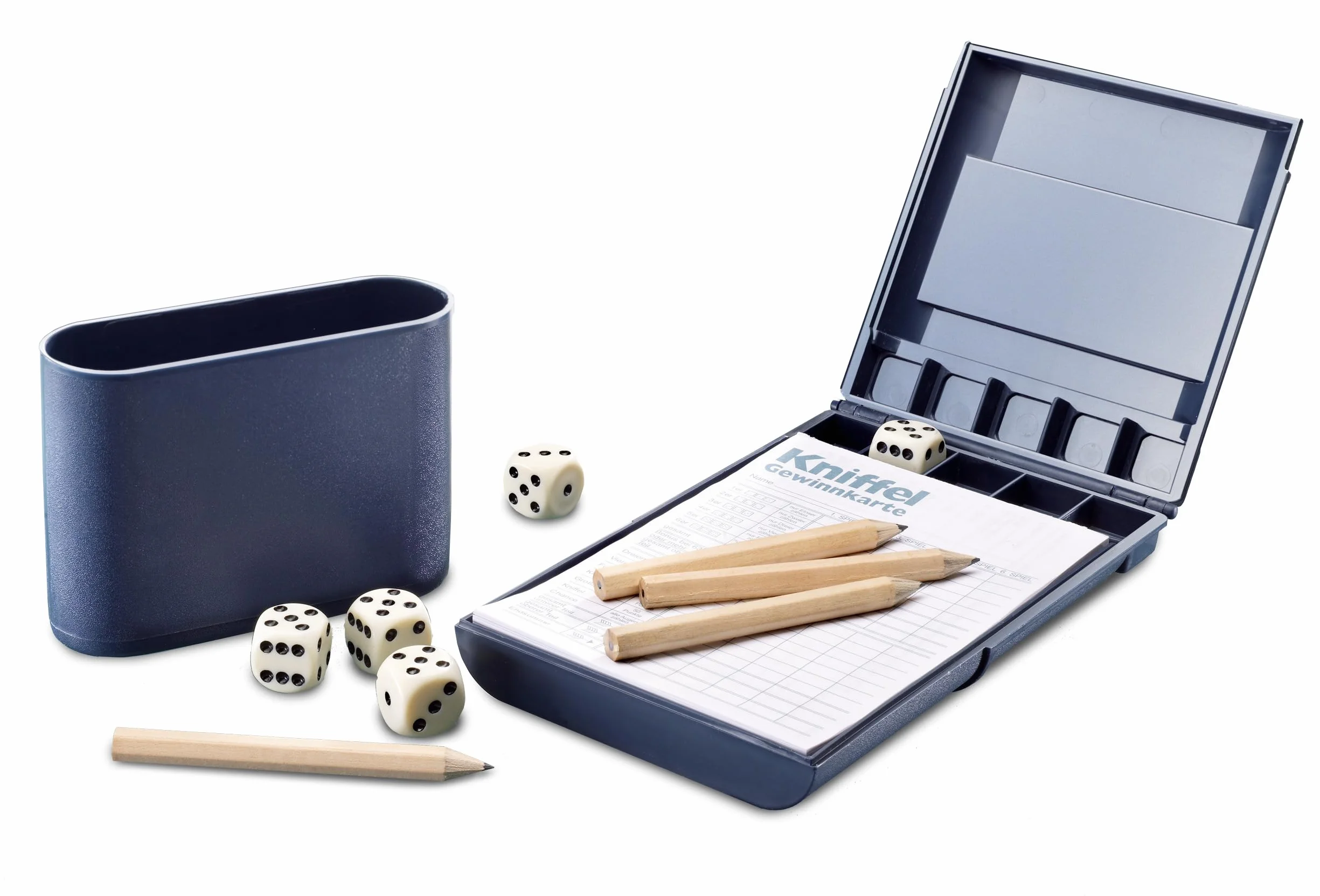 Schmidt Spiele 49091 - Yahtzee da Viaggio, con Blocco aggiuntivo [Importato dalla Germania]