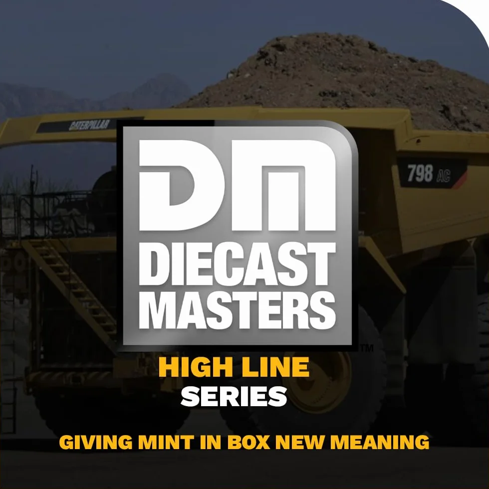 Diecast Masters Caterpillar Cat 798AC Camion minerario Scala 1:50 20,8 x 14,8 x 31,0 cm Giallo