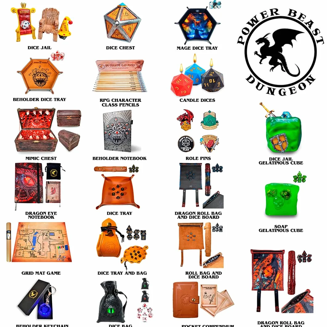 Dungeon Trono e Sedia Per i Dadi del Gioco di Ruolo, Dice Jail, Prigione Per i Dadi, Dadi Poliedrici, Set di Dadi, D&D, Dungeon Master, Dungeons and Dragons, DND.