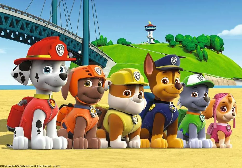Ravensburger - Puzzle Bambini 4 Anni 2x24 Pezzi, Paw Patrol - Puzzle 4 Anni, Collezione Paw Patrol, Include 2 Puzzle 24 Pezzi, Giochi Educativi, Idee Regalo
