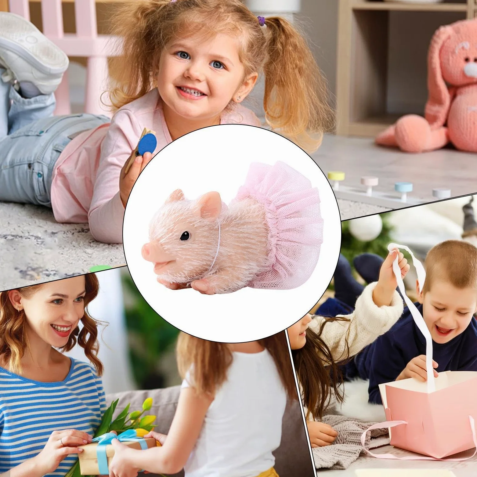 Suonare animali, giocattoli per animali per bambini Giocattolo di figurine | per infermieri per bambini divertenti, decorazioni per la casa, calze natalizi