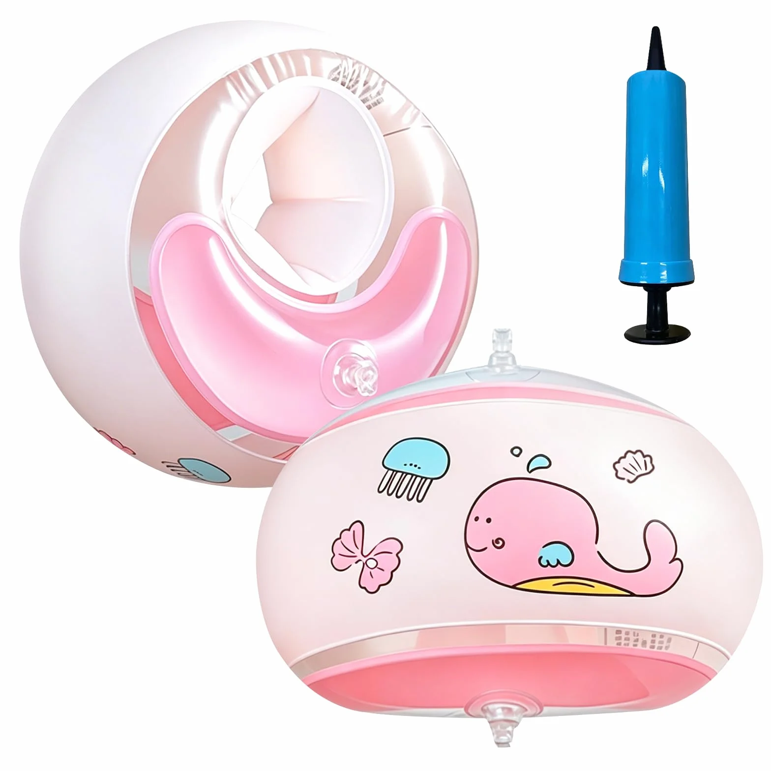 Braccioli Bambini, Swim Braccioli 3-6Anni, Bracciolis Mare Bambino,Peso può raggiungere fino a 30 kg-rosa