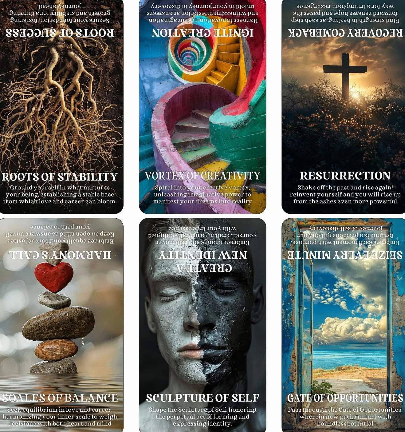 Chiarire le situazioni di vita Oracle Cards per principianti, Love and Career Oracle Deck