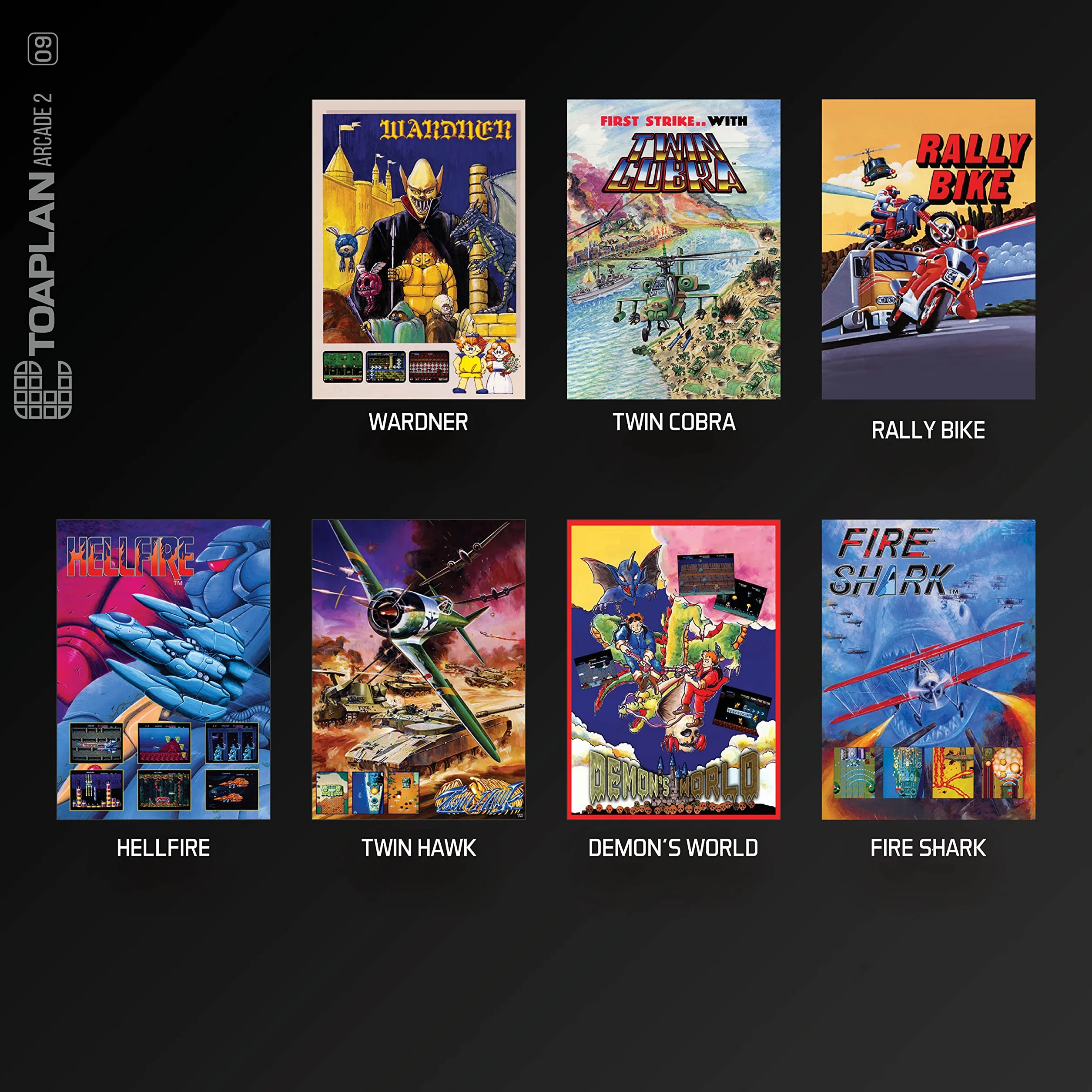 JUEGO RETRO EVERCADE TOAPLAN ARCADE 2