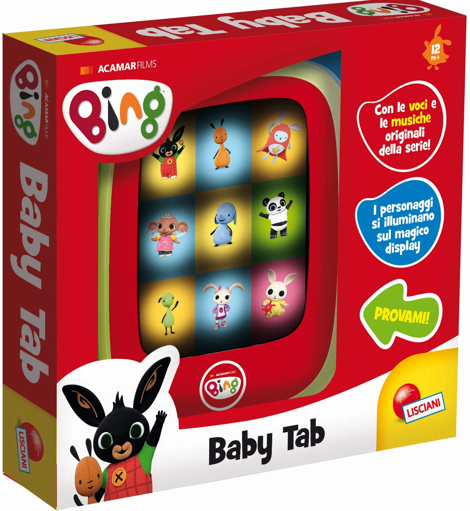Liscianigiochi - Bing Baby Tab Gioca e Impara, Colore, 95087