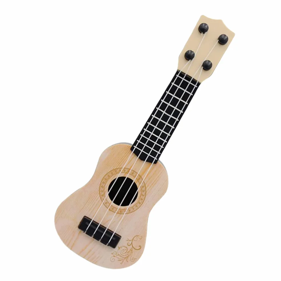 Toyvian Ukulele Bambini 9.84 Pollici 4 Corde Strumento Musicale Educativo 3-6 Anni