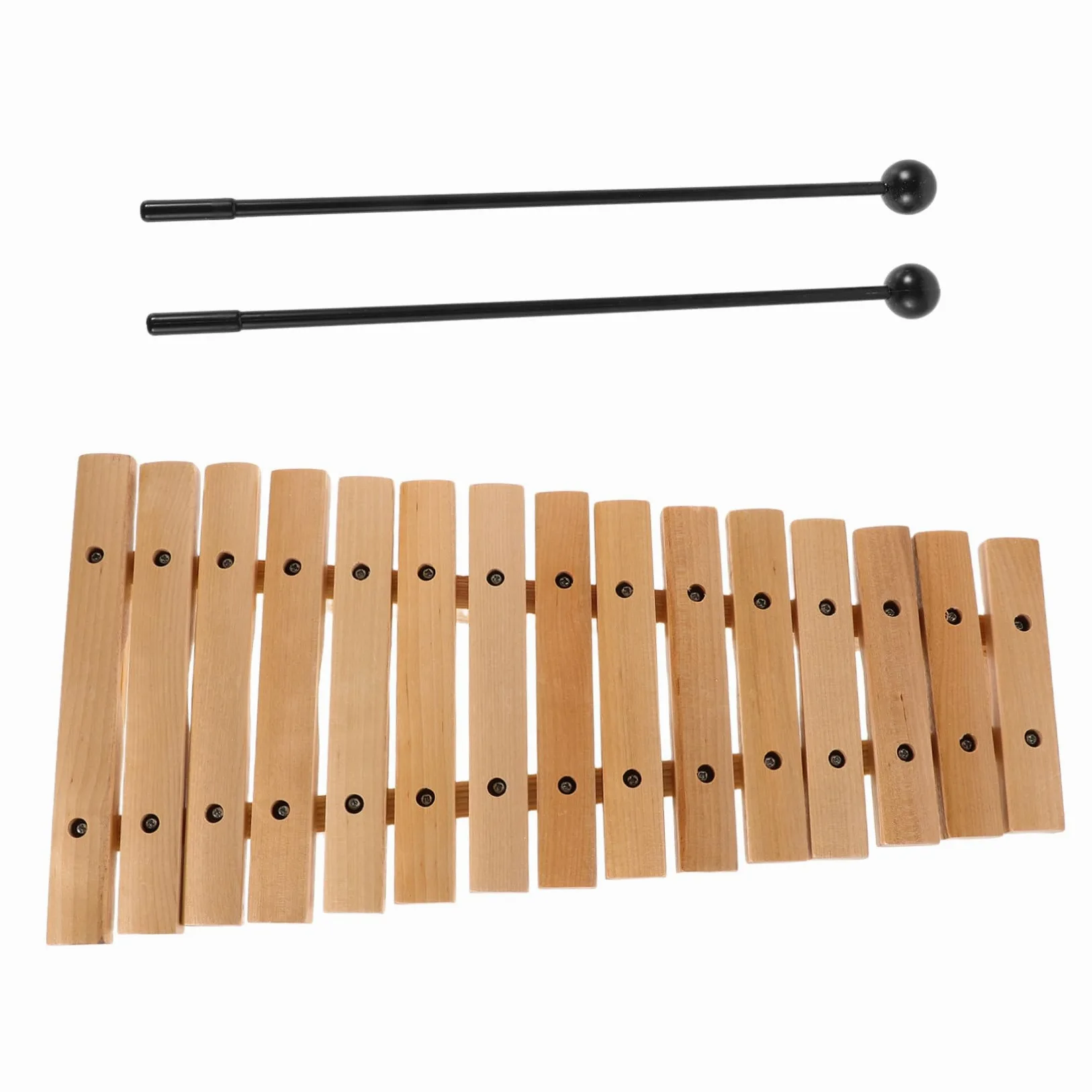 Xilofono in Legno 15 Note per Ragazzo Ragazza Strumento Musicale | Educazione Musicale e Sviluppo Sensoriale, Uso Casa e Scuola Materna, Include Battenti