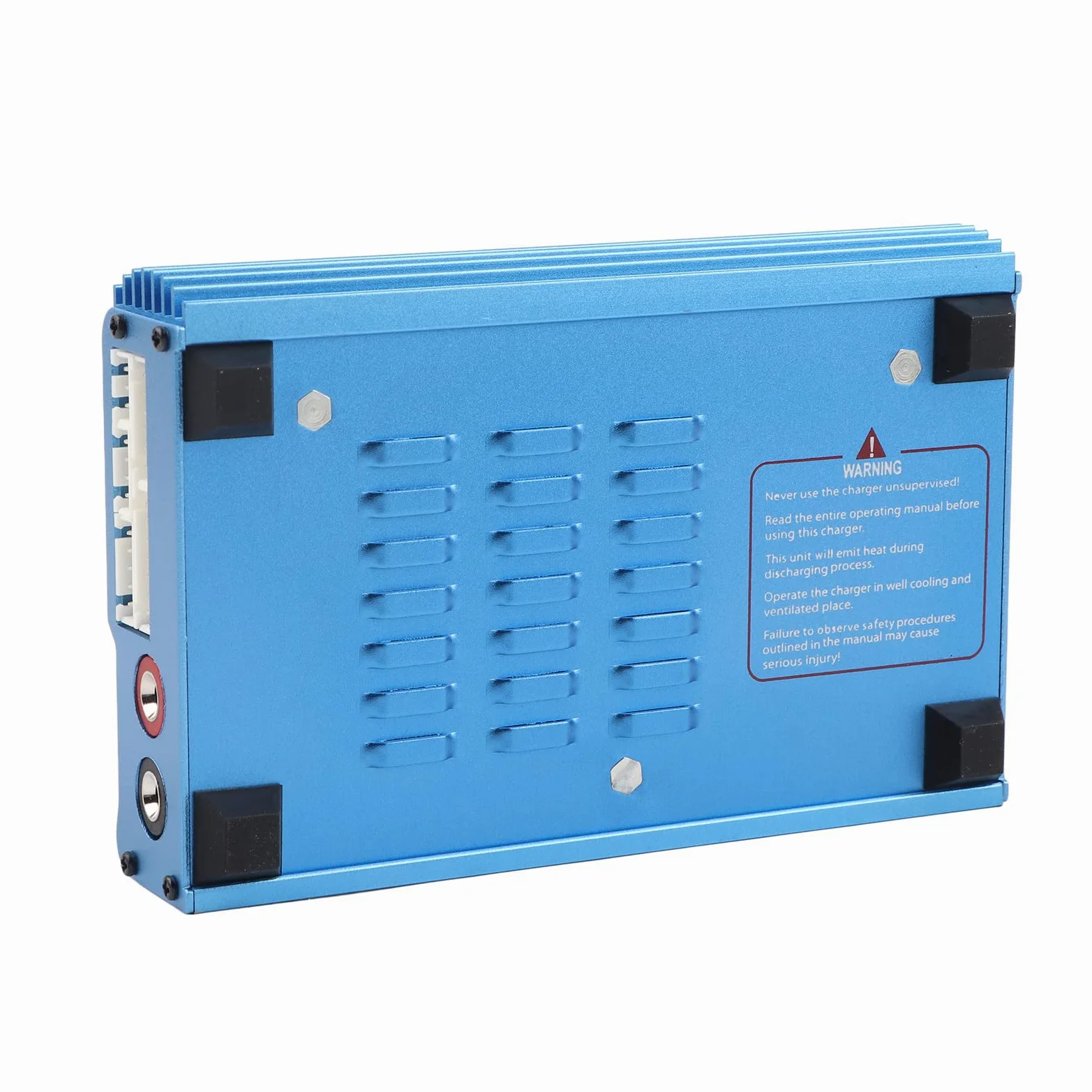 Caricabatterie Bilanciato per LiPo RC, 80W 6A Caricatore Digitale | Alloggiamento in Metallo, Prese XT60/T/, Carica/Scarica Intelligente, Rilevamento Temperatura, modalità di Stoccaggio,