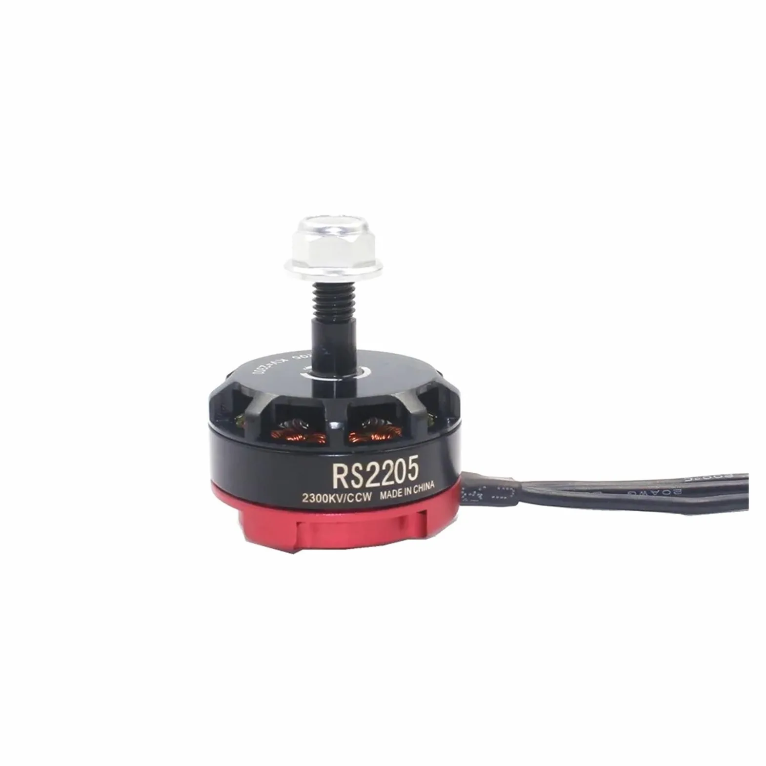 RS2205 2205 2300KV CW CCW Brushless Motor for QAV250 210 FPV Racing Drone, 3-4S 5 mm Shaft 30g High Thrust Multi Rotor Motor (Reverse Bud CCW)
