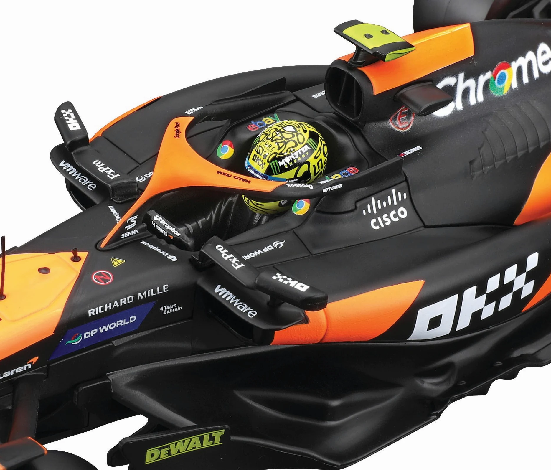 1:24 F1 Mclaren Mcl38 2024 With Helmet Norris