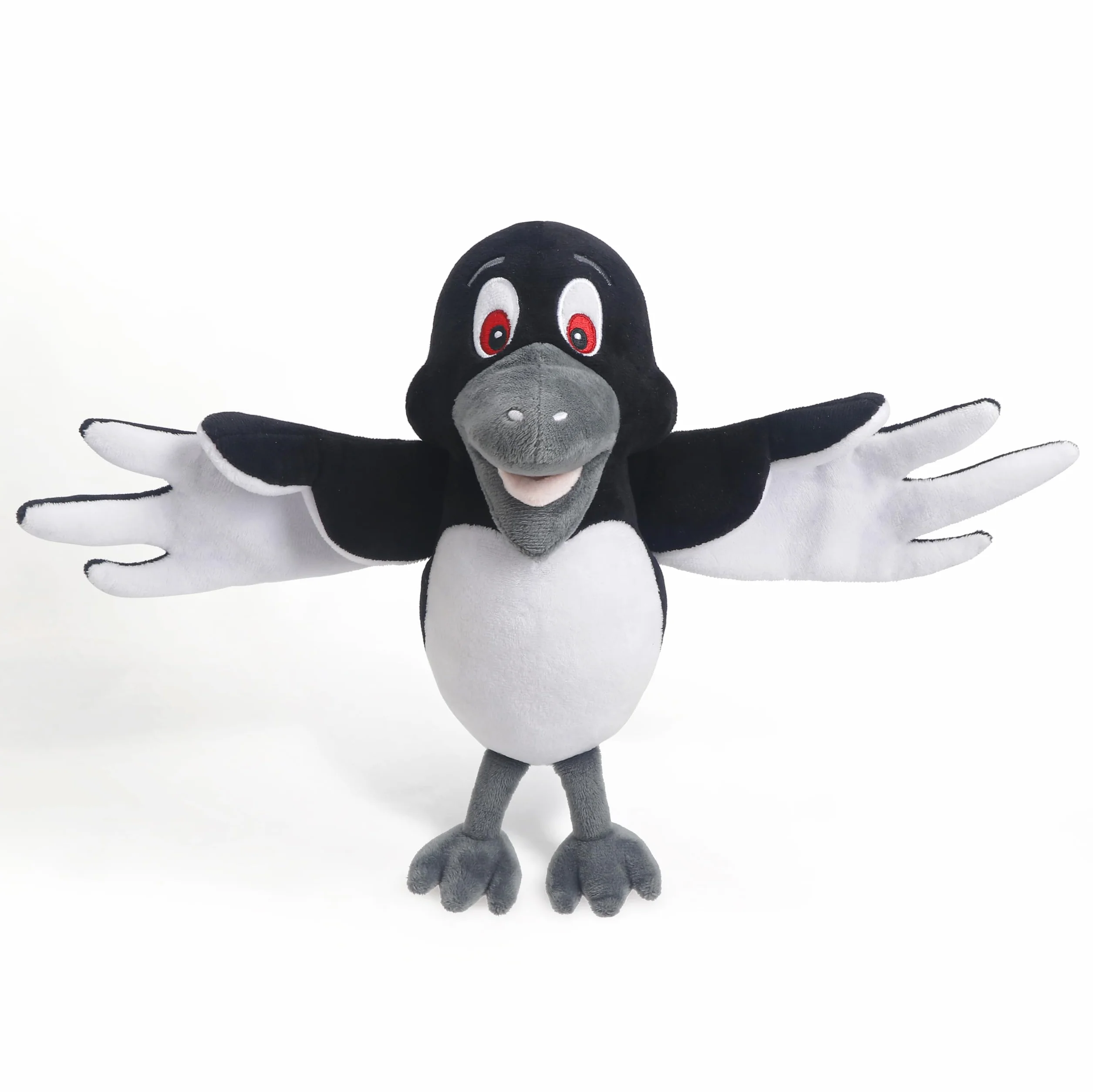 Steve and Maggie-Plush Toys for for Kids 1+, Soft character and birds for Pretend Play, Nursery Rhymes & Learning, Interactive Toddler Toy for birthday gift(maggie plush toy)