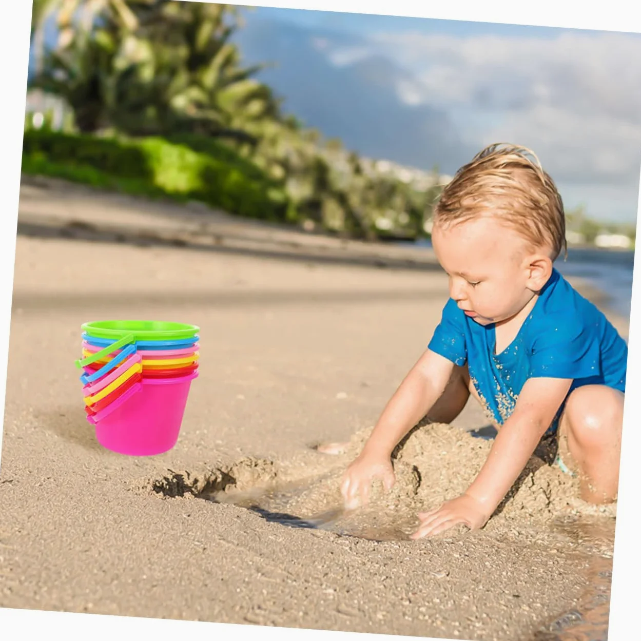 Secchiello Spiaggia Ragazzo Ragazza 12 Pezzi Abs Giocattolo Mare | Beach Buckets, Beach Essentials, Bucket Kids, Beach Day Essentials, Toy Beach, Atmosfera Estiva