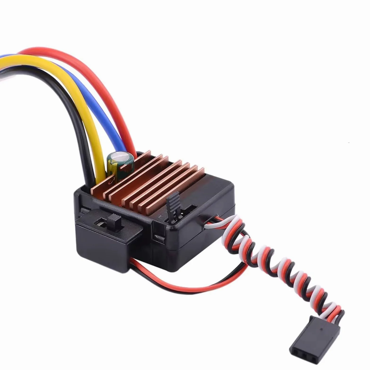 Per Redcat Per Traxxas Per Wltoys 1/10 60A ESC Regolatore Velocità Elettronico Spazzole 12428 RC Car Motore 540 550 Aggiornamento Riparazione RC ESC