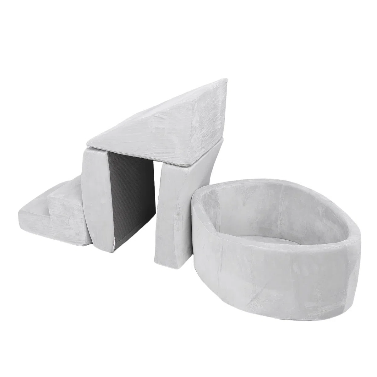 Akozon Toddlers Climbing Blocks Soft High Density Foam
