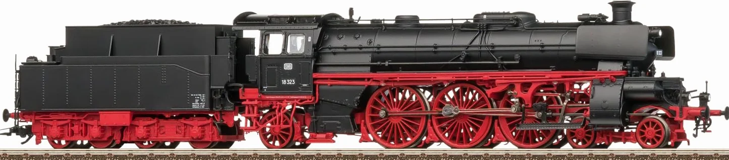 Trix 25323 - Locomotiva a vapore serie 18, 323 DB, Ep. III, DC-MFX Sound