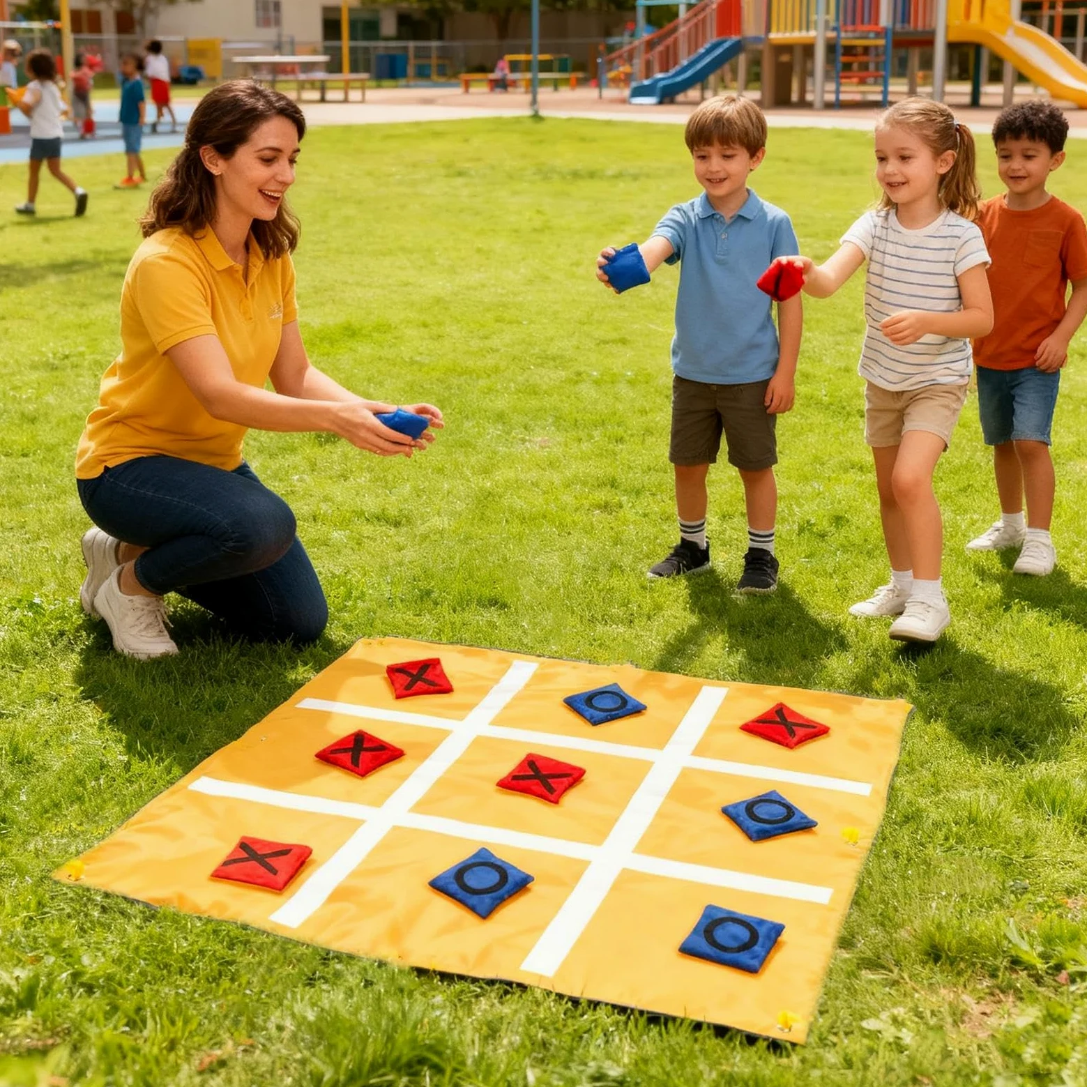 Giochi di Lancio con Bean Bag Attività Divertenti | di Tiro e Lancio Per Spiaggia Cortile all'Aperto Giardino Casa Famiglia Campeggio Festa Cortile Evento