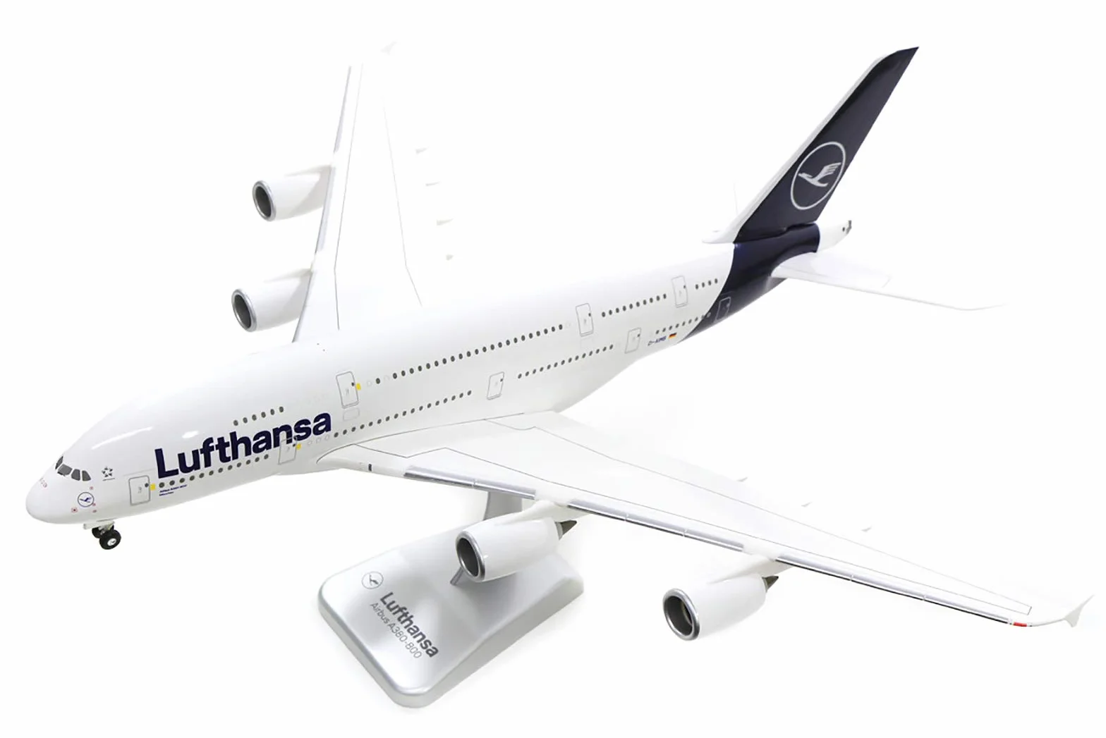 Modellino Lufthansa Airbus A380-800, scala 1:200, verniciatura Lufthansa