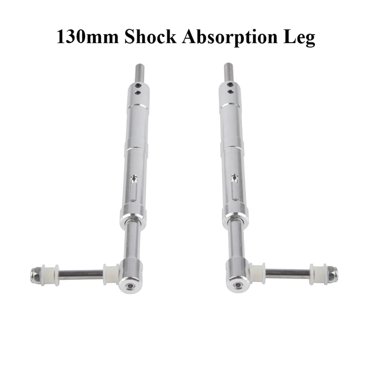 Gamba Ammortizzante In Metallo Da 130 Mm, Da 4 A 6 Kg, For Aereo Drone RC | 1 paio di ammortizzatori in metallo da 130 mm for drone RC e ala fissa, carico da 4 a 6 kg, smorzamento delle vibrazioni