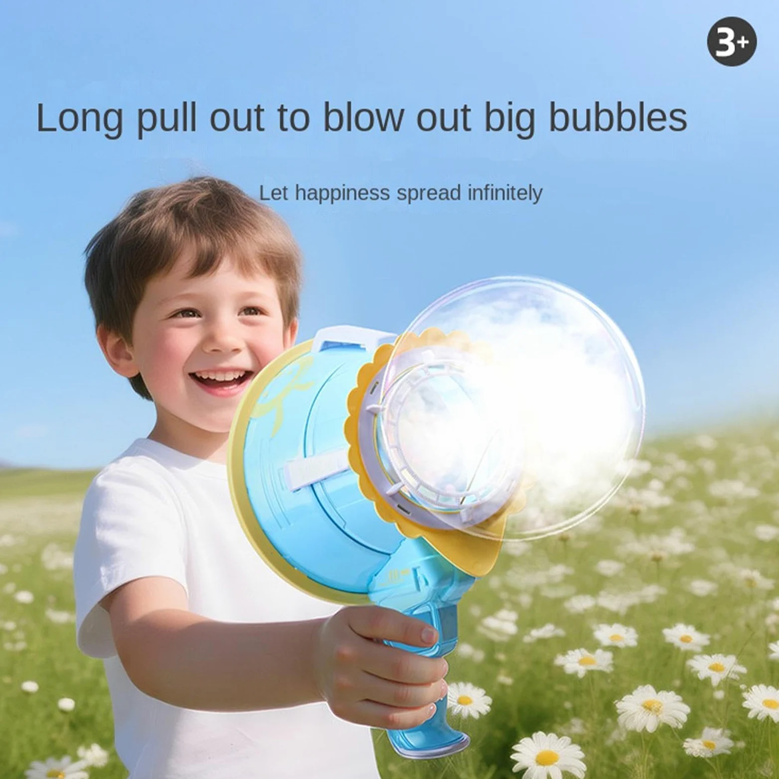 Macchina Bolle Giocattolo Da Esterno Estivo | Soffiabolle Da Festa Per Bambini E Bambine Asilo Feste Vacanze Giardino Cortile Picnic Spiaggia Estivi Giochi