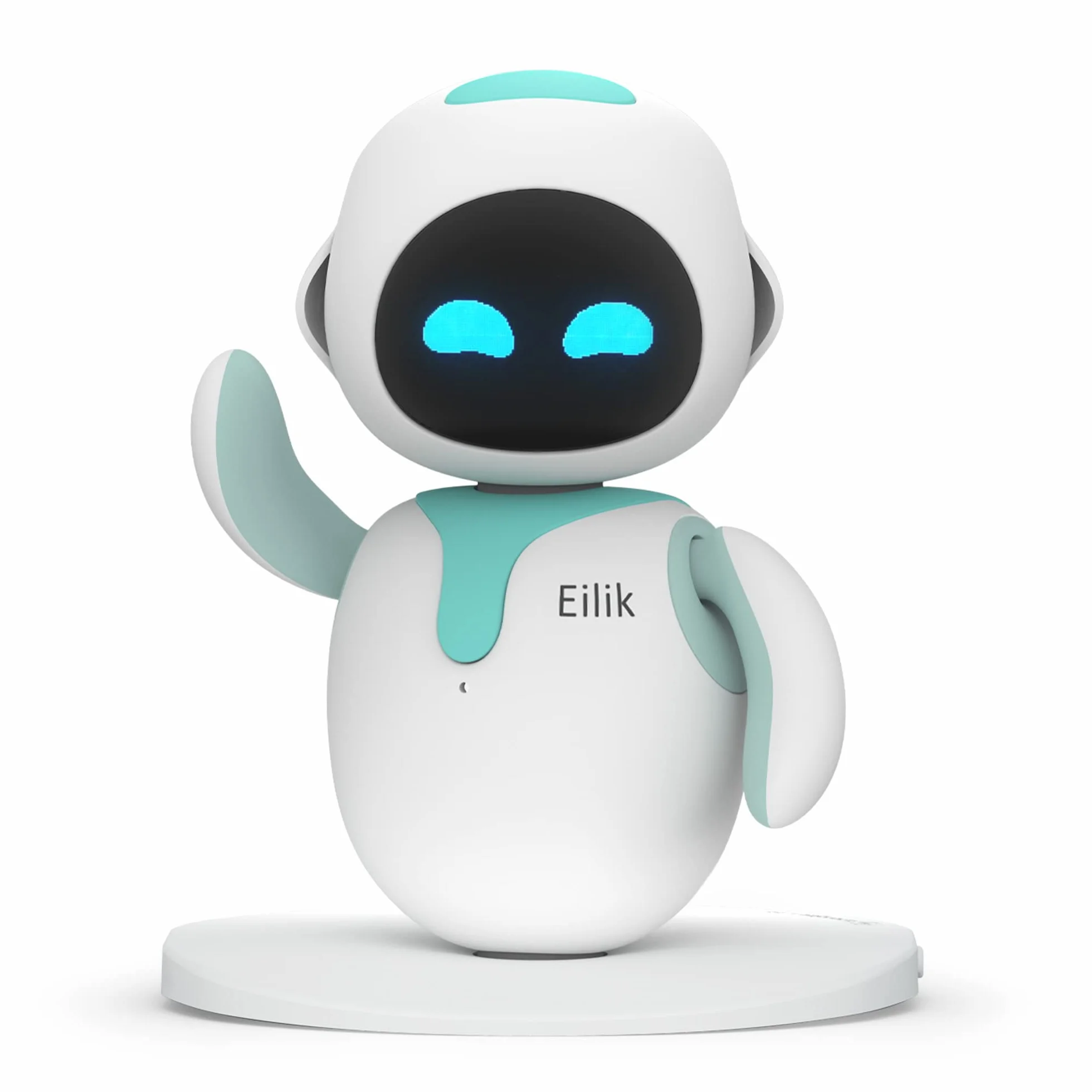 Eilik – Robot da Scrivania Interattivo con Personalità, Animazioni Espressive e Reazioni al Tocco, Mini-Giochi, Piccolo Compagno Robot, Regalo Originale per Bambini e Adulti