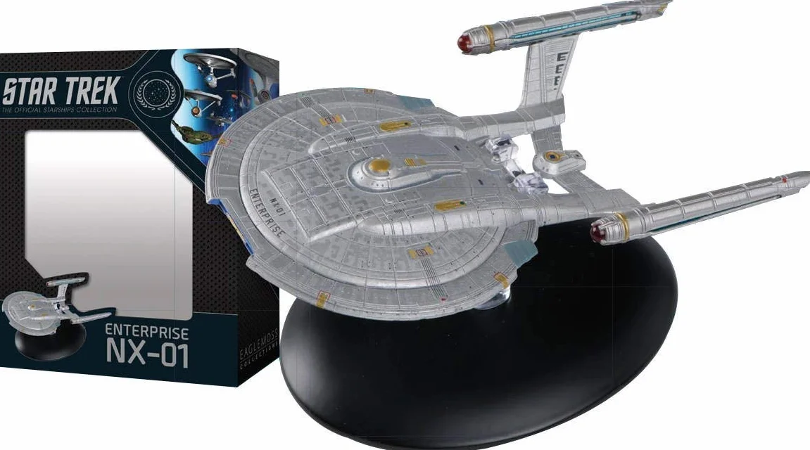 Eaglemoss DEC172289 Star Trek The Official Starships Collection USS Enterprise NX-01 Ship Replica, Multicolore