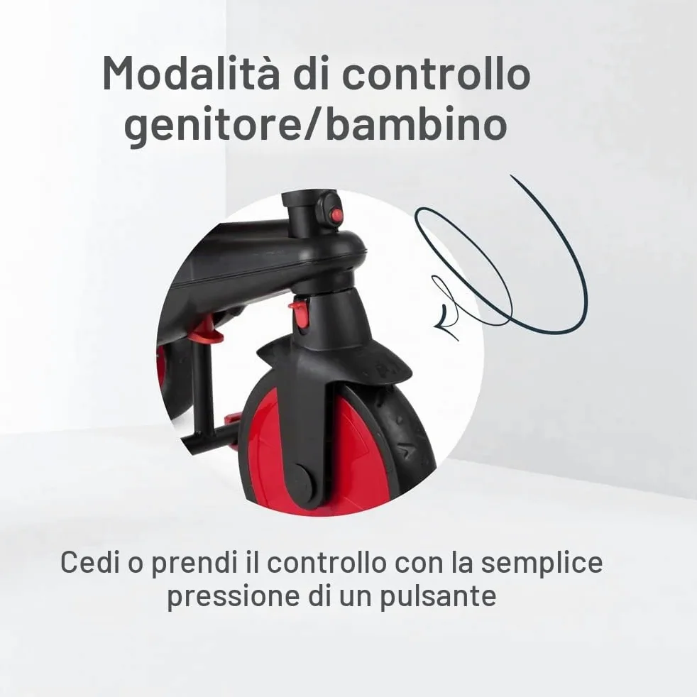 Smartrike STR3 - Triciclo pieghevole 6 in 1 per bambini, con certificazione, da 1 a 3 anni